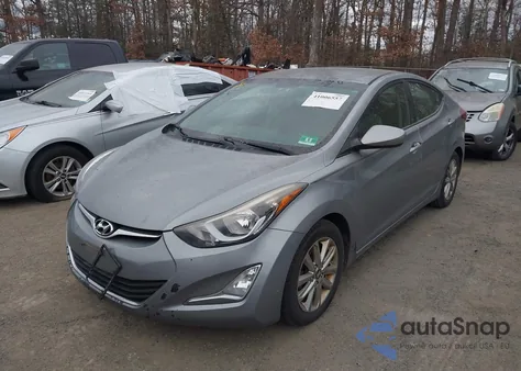 2014 Hyundai Elantra Se z USA, uszkodzony, nr VIN KMHDH4AE2EU173901